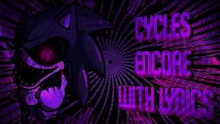 Cycles Encore WITH LYRICS  FNF 6 Shots Demo Cover [upl. by Esinek]