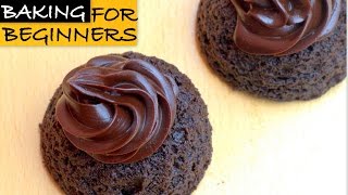 Eggless Chocolate Cake Recipe  Baking In A Convection Microwave [upl. by Jonny]