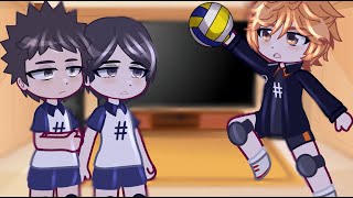 Past Kageyamas Team React To Hinata Shoyo  Hakyuu  Gacha React [upl. by Leaj]