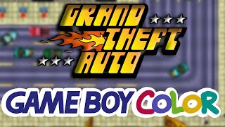 Revisiting The First GTA On The Game Boy Color GBC [upl. by Sirois]