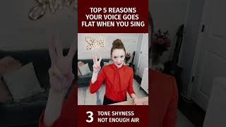 Top 5 Reasons Your Voice Goes Flat When You Sing [upl. by Proffitt]