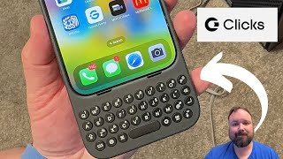 Clicks Keyboard Case Review for iPhone 16 I Love It 🥳 [upl. by Frulla150]