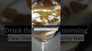 benefits of raisin water benefits shortsfeed recipe shortvideo [upl. by Ttergram704]