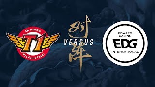 SKT vs EDG  Group Stage Day 8  2017 World Championship  SK telecom T1 vs Edward Gaming [upl. by Philemol800]