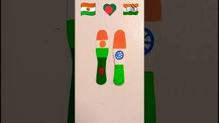 Wood spoon painting Bangladesh 🇧🇩 Niger🇳🇪 India 🇮🇳art republic dayyoutubeshorts [upl. by Ainevuol549]