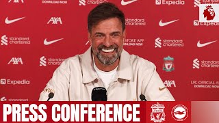 Liverpool vs Brighton Press Conference  Jürgen Klopp [upl. by Ylrebmic]