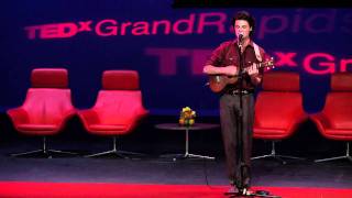 TEDxGrandRapids  Musical Performance  Garrett Borns quotTime Fliesquot [upl. by Heiskell]