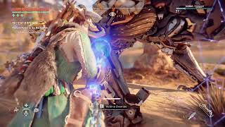 Horizon Zero Dawn Complete Edition  PC  Override Machine  Override Snapmaw  Watch Snapmaw Fight [upl. by Kilam858]