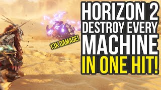 Horizon Forbidden West  Kill Every Machine With One Hit Horizon Forbidden West Best Build [upl. by Anicnarf]