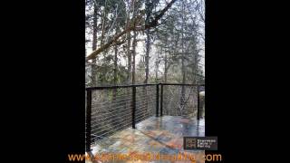 Cable Railing vs Glass Railing Systems PRICING FOR DECKS [upl. by Suiramad]