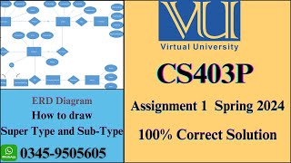 CS403P Assignment 1 Solution 2024  CS403P Assignment 1 correct solution  CS403p Assignment 1spring [upl. by Ertnod]