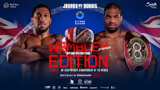 Threetime world champion Watch Riyadh Season Anthony Joshua vs Daniel Dubois on DAZN [upl. by Eldin549]