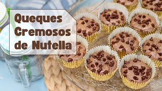 Queques Cremosos de Nutella [upl. by Luca44]