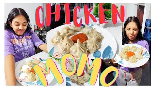 Chicken Momo Recipe  Simple delicious Momo recipe Malayalam Nitashasworld nitashasvlog [upl. by Roosnam]