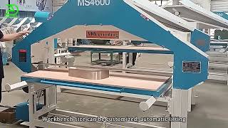 Wide belt grinder stainless steel sander sanding machine metal box polishing machine [upl. by Thorma]