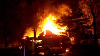 Vinton House Fire pt 1 122708 [upl. by Giwdul]