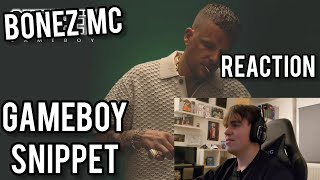 DAS ALBUM DES JAHRES BONEZ quotGAMEBOY SNIPPETquot REACTION Linkcos Reagiert [upl. by Lirva330]