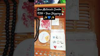 Raw Material Combo ₹299 ✨🥳ssfashion beads charms trending shorts viralshorts shortsfeed💫 [upl. by Kwok]