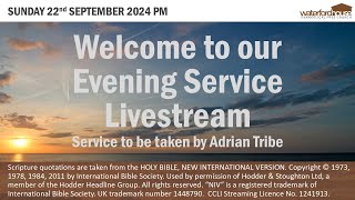 Evening Service Sunday 29th September 2024 [upl. by Esyli]