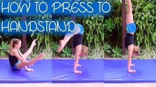 How to Do A Press To Handstand [upl. by Llig]