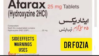 atarax tablet uses for anxietyhow to use atarax tableturdu [upl. by Misaq383]