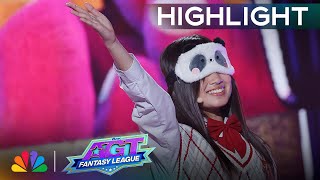 15yearold Fritzy Rosmerian HACKS the JUDGES minds  AGT Fantasy League 2024 [upl. by Dnalyaw554]