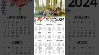 Kalender 2024 [upl. by Ahseined]