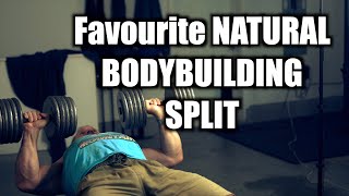 MY FAVOURITE Natural Bodybuilding Workout SPLIT [upl. by Becket]