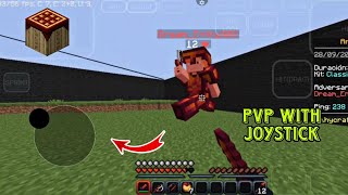 PVP with Joystick  Pojavlauncher new update 😁 [upl. by Nnylecyoj571]