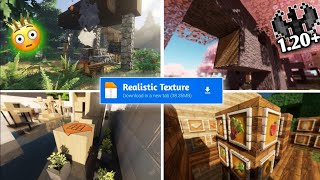 Best‼️Realistic Texture Pack For Minecraft PE 120  RTX Graphics Texture For MCPE  No Lag [upl. by Georgeanna]