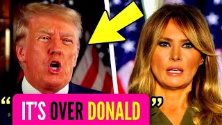 ¡Trump ENTRA EN PÁNICO mientras la disputa con Melania queda expuesta en el peor momento [upl. by Enirak718]