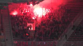 PSV  Hapoel TelAviv 33 fans Hapoel [upl. by Ellerrehc44]