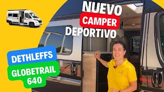 Un Camper muy deportivo en 640 🏄🏻 NUEVO Camper DETHLEFFS Globetrail 640 DB 🆕 Lo último en Camper Van [upl. by Abbotson]