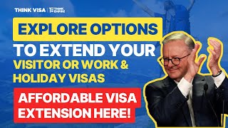 Explore Options To Extend Your Visitor or Work Holiday Visas [upl. by Harrod249]