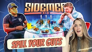 reacting to SIDEMEN FILL YOUR GUTS OR SPILL YOUR GUTS [upl. by Acnairb]