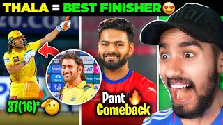 DIL KHUSH KARDIA ❤️ MS Dhoni Batting 🤌🏼  Rishabh Pant Comeback  CSK vs DC [upl. by Fee770]