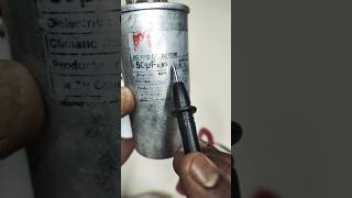 How to test Capacitor with Multimeter  Capacitor Checking with Multimeter  Electrical Tech Fayyaz [upl. by Mahtal917]