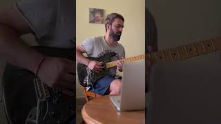 Cocaine Eric Clapton  guitar improvisation shorts [upl. by Yerg968]