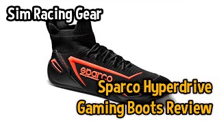 Sparco Hyperdrive Gaming Boots Review [upl. by Naomi]