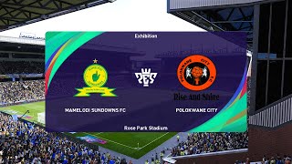 Mamelodi Sundowns vs Polokwane City 11082024 Quarterfinal MTN 8 Cup Extra Time PES 2021 [upl. by Charo]