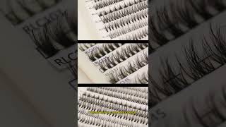 Who can help you start your cluster lashes step by step lashesfactory eyelash diyclusterlashes [upl. by Haim]