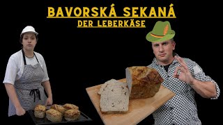 Bavorská sekaná  Sekaná v housce z Globusu  Bayerische Leberkäse  Německý recept  Mistr Málek [upl. by Lletnohs]