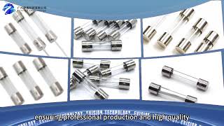 glass tube fuse resettable fuse PPTC [upl. by Emmi]