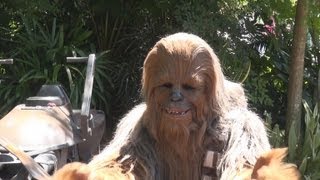 CHEWBACCA in the most ADORABLE child interaction Star Wars Weekends 2013 Disneys Hollywood Studios [upl. by Hebel887]