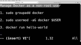 Kali Manage Docker as a nonroot user [upl. by Bradlee830]