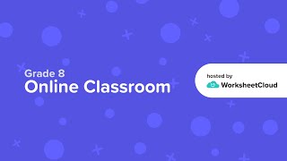 Grade 8  English  Comprehension  WorksheetCloud Video Lesson [upl. by Sylvan]