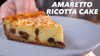 Amaretto Ricotta Cheese Cake Recipe  Glen And Friends Cooking [upl. by Psyche]