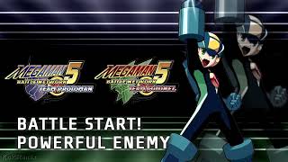 MMBN5 Battle Start amp Powerful Enemy VirusBoss Battle Music Remix Medley [upl. by Elrem]