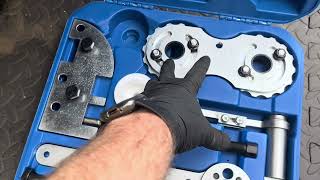 Volvo v40 2015 20 petrol turbo timing belt change and crankshaft seal replacement [upl. by Pascale]