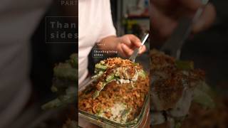 Green bean casserole thanksgiving sidedish greenbeancasserole [upl. by Nosille861]